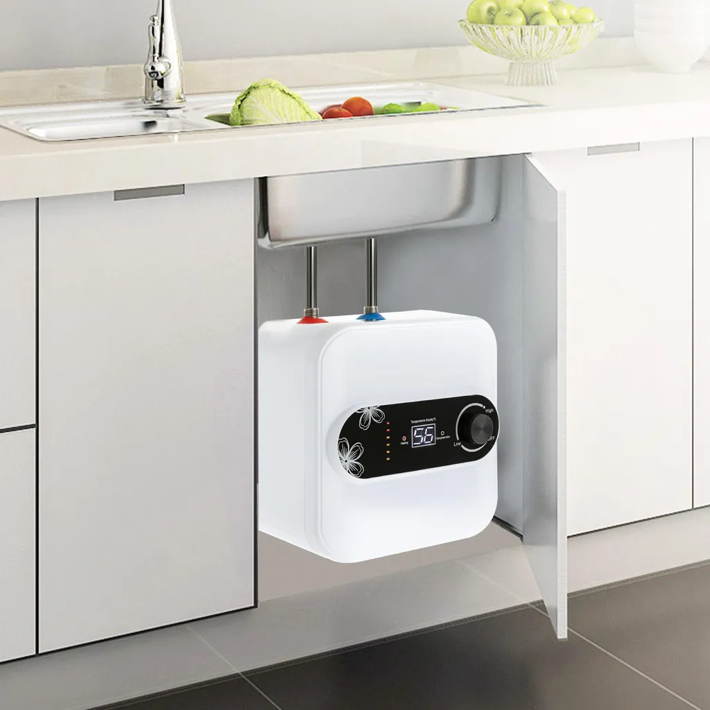 Chauffe-eau électrique d'appoint 8L pour évier de cuisine et van - 4
