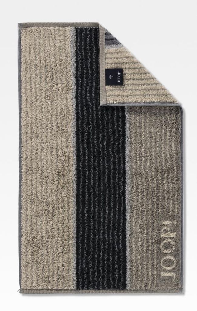 JOOP! Gästetuch Signature Farbe graphit Größe 30x50cm Produktbild 