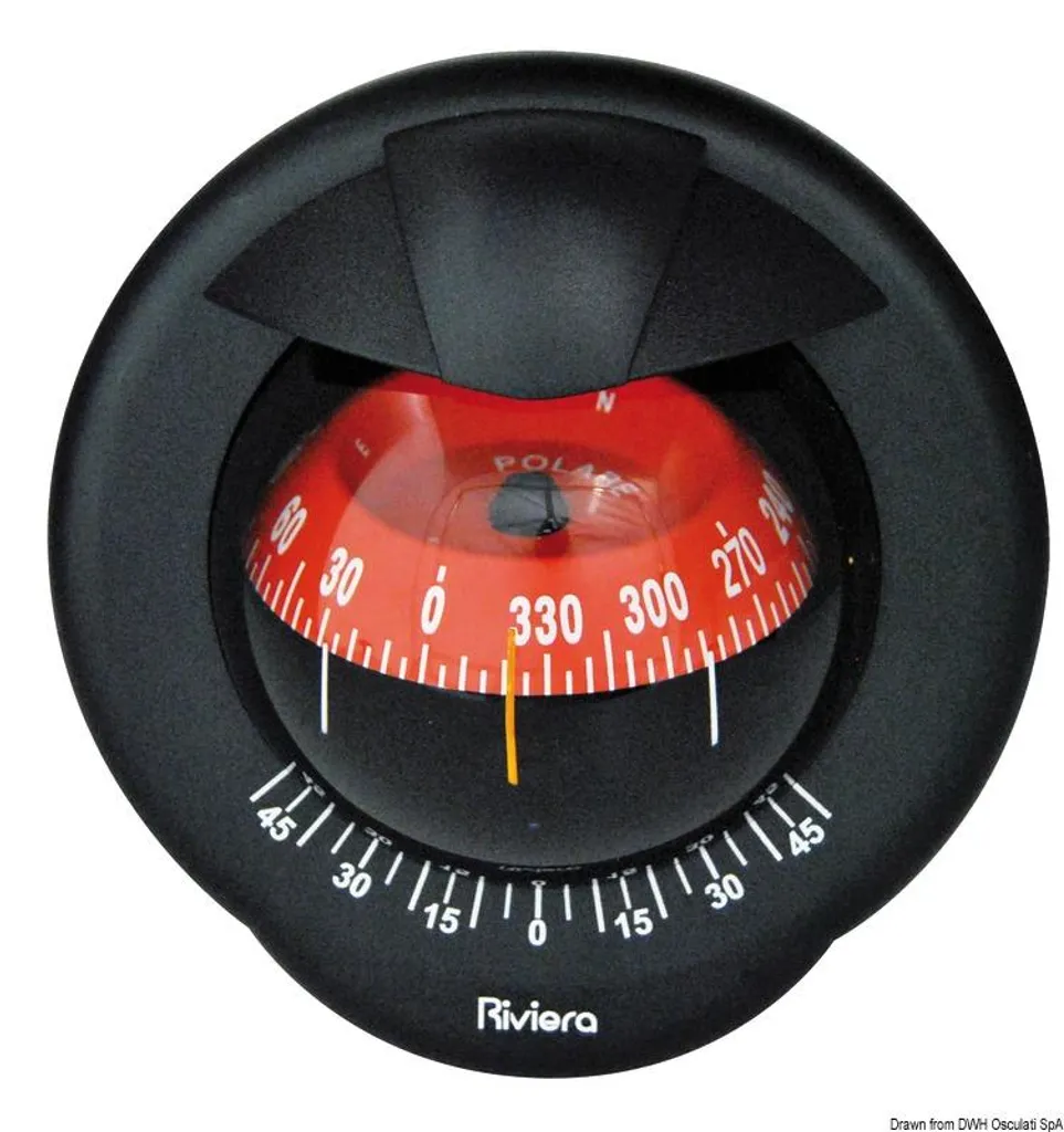 Compas de route Riviera Pegasus 4 pour bateaux de plaisance et voile