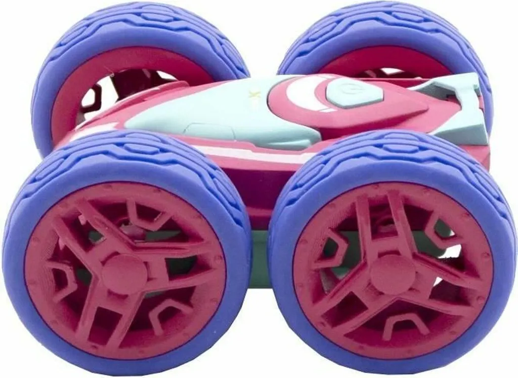 Voiture Télécommandée 360 Mini Flip avec Rotation à 360 Degrés Rose