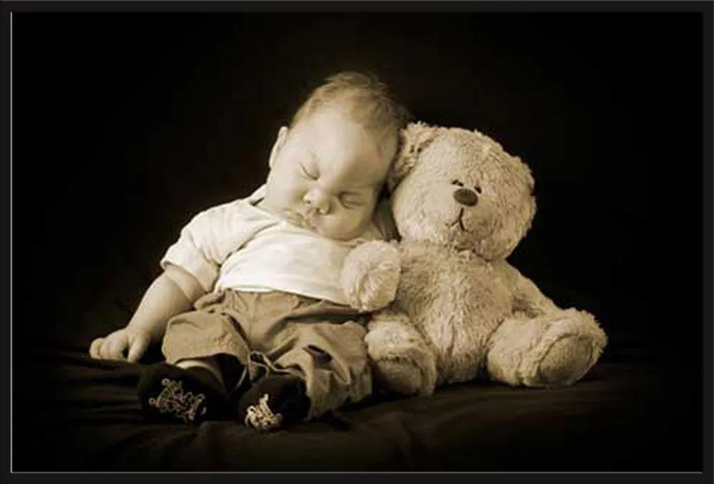 Affiche encadrée incassable vitre acrylique Baby&Teddy cadre Shinsuke