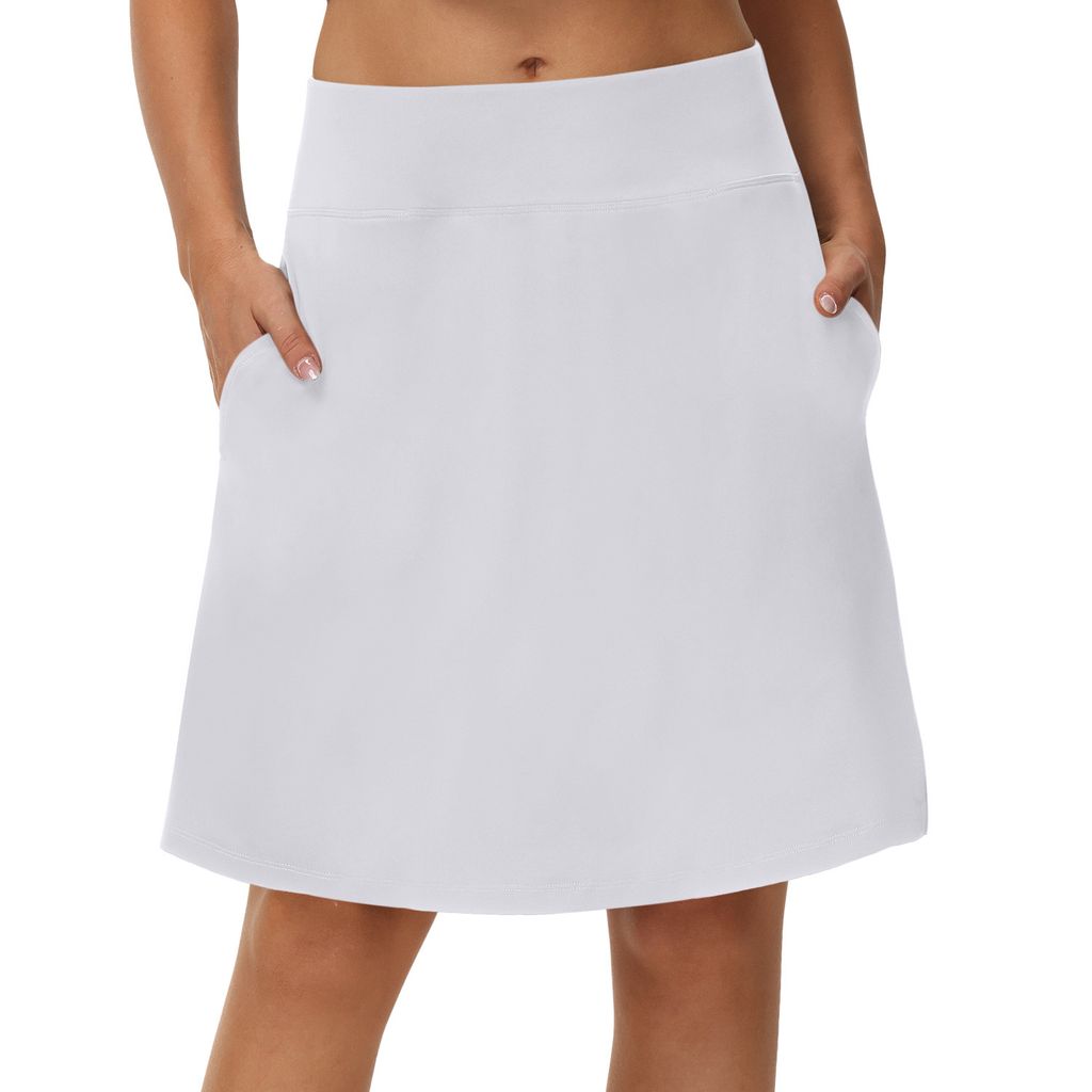JoyGirl Damen-Tennisrock Mit Shorts – Plissiert, Hohe Taille, Mit Taschen, Für Sport & Alltag