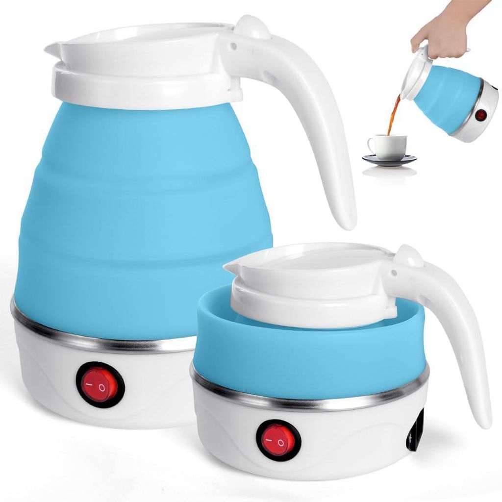 Faltbarer Elektrischer Wasserkocher 0.6L Portable Reise Produktbild 