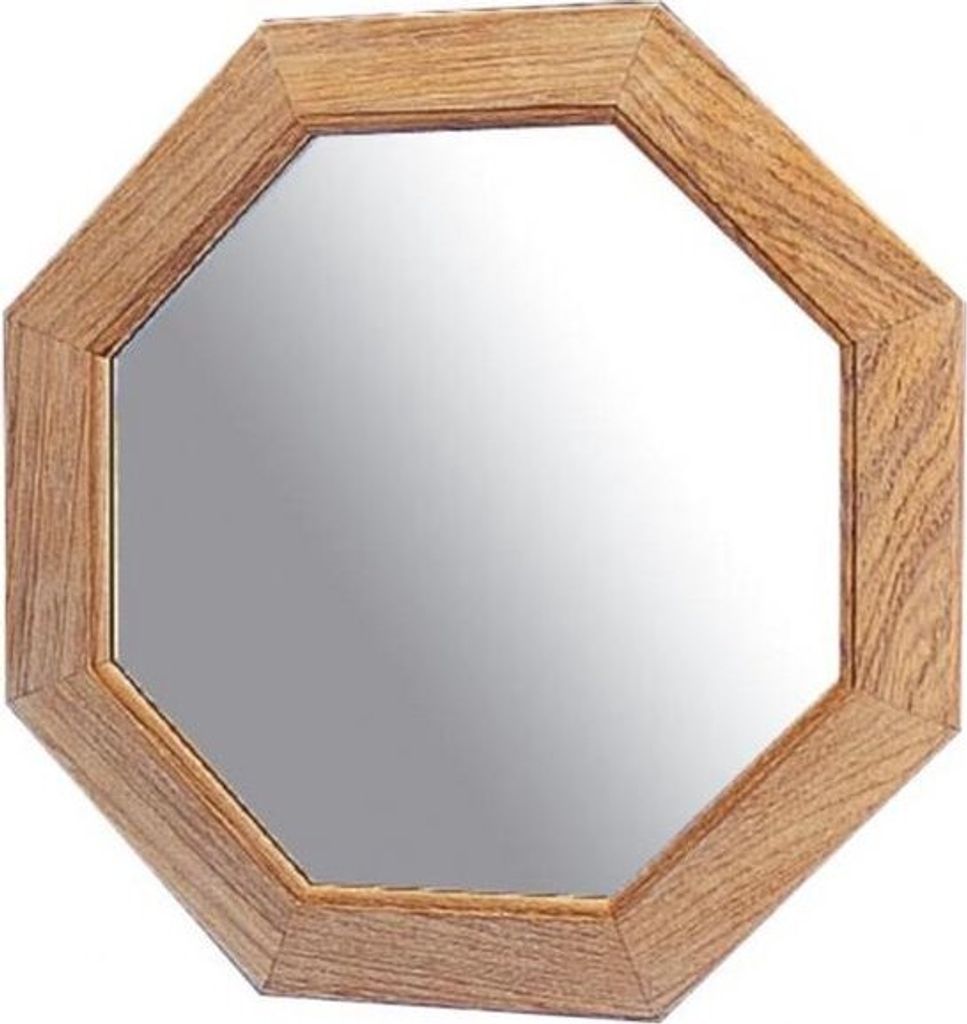 ARC Marine Teak achteckiger Spiegel 30x30cm