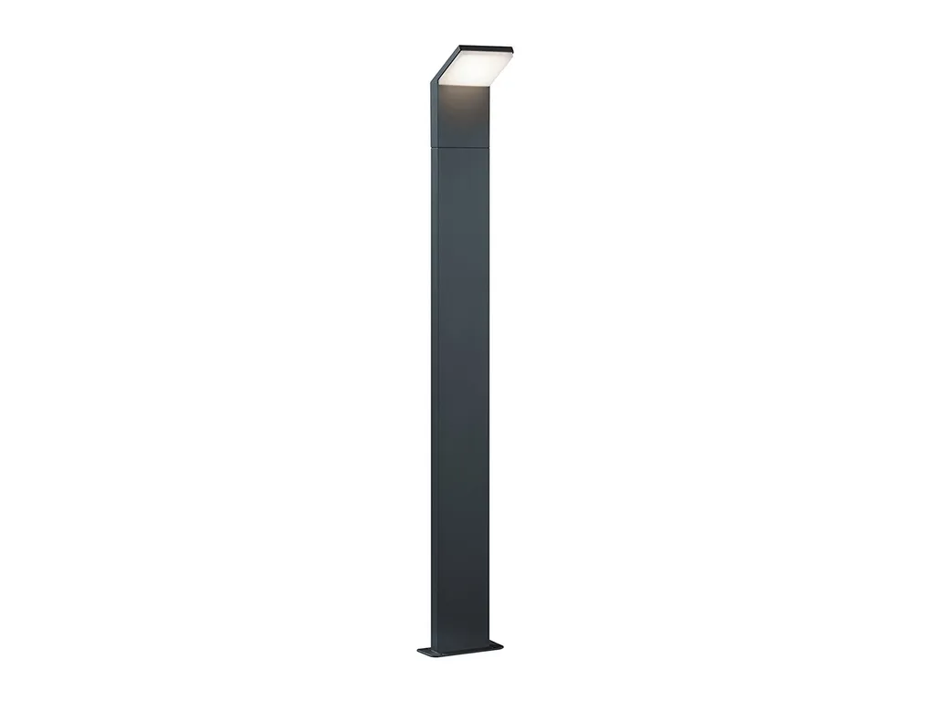 Applique LED Trio Pearl 9W Antracite: Luce 3000K per Esterni IP54