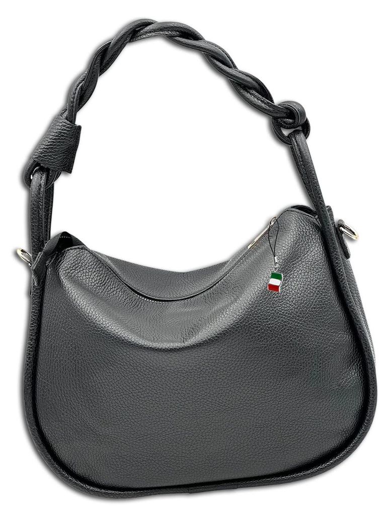 Florence Leder Tasche Damen Handtasche schwarz 8x35x27cm OTF852S1