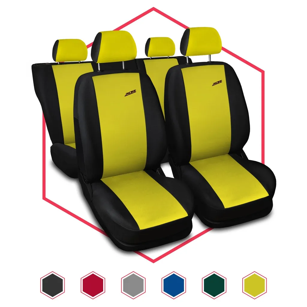 Coprisedili Universali Mazda 3 Giallo XR - Massima Protezione - 9