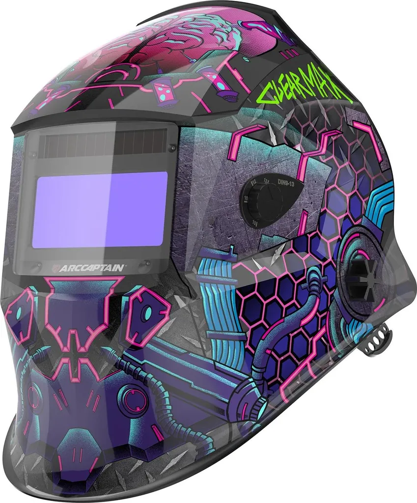 Casque de soudage pour soudure de précision, True Color et assombrissement