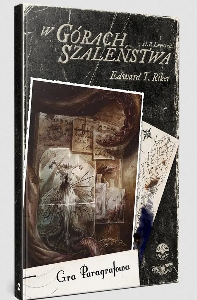 Livre-jeu Choisissez Cthulhu 2 Aux Montagnes de la Folie Aventure Solo