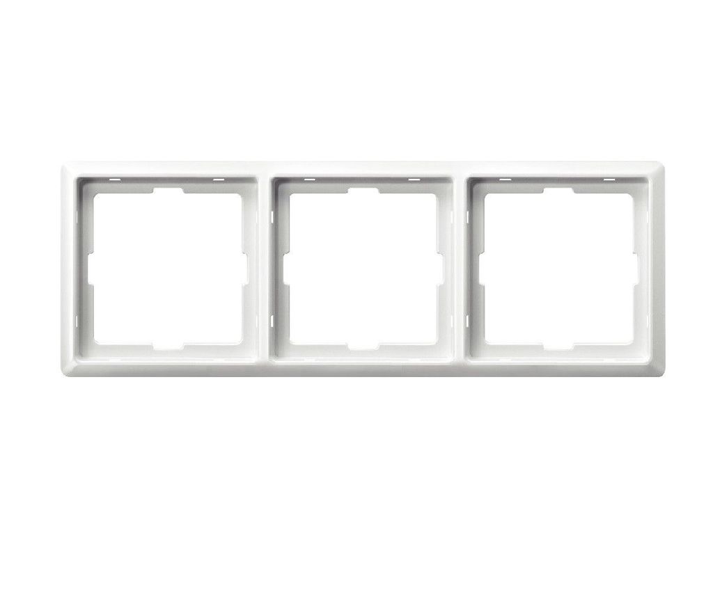 MERTEN 481319 Rahmen 3fach polarweiß ARTEC Produktbild 