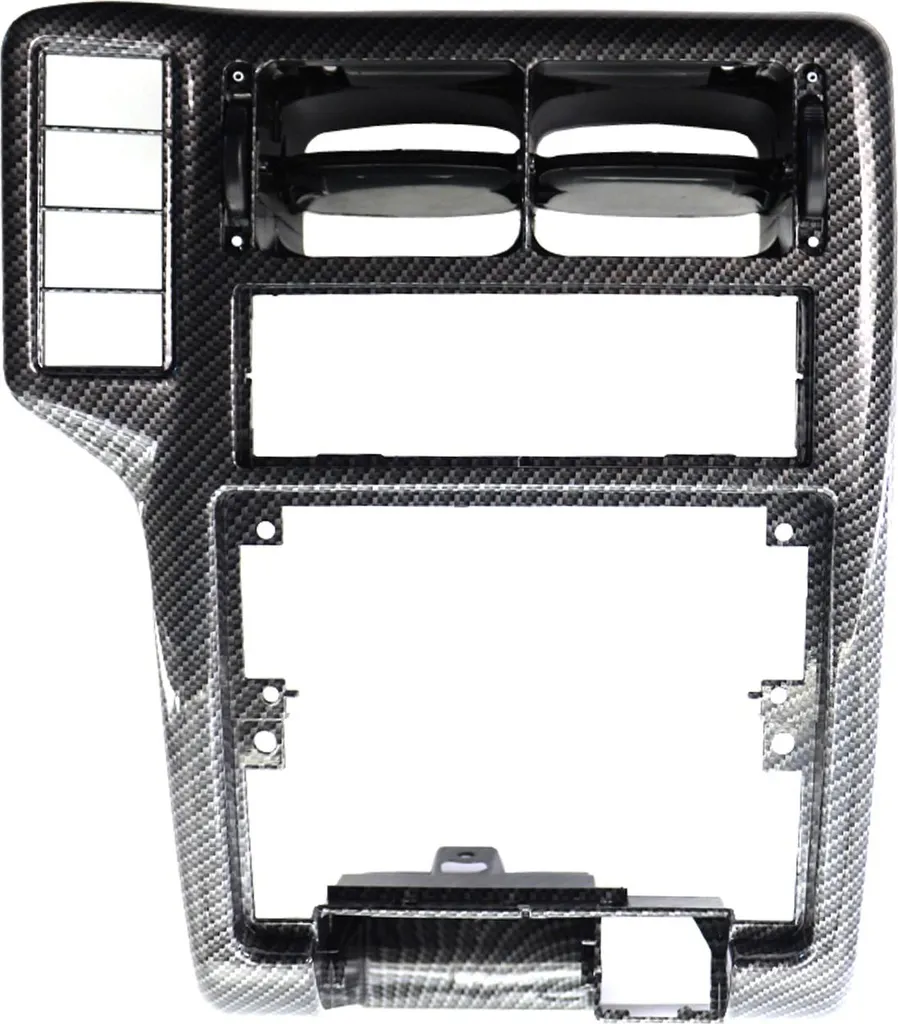 Aération Console Centrale Seat Ibiza II 6N1858071A - Grille Noire ABS