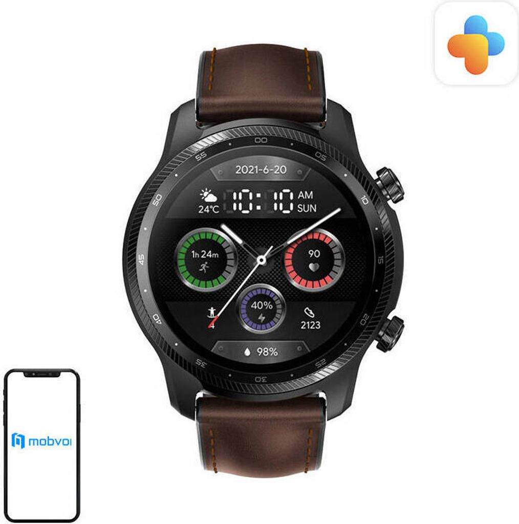 Išmanusis laikrodis Mobvoi TicWatch Pro 3 Ultra LTE, Juodos Zdjęcie produktu 