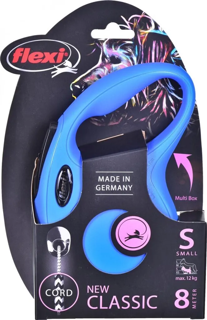 Flexi New Classic S Blu 8 Metri: Il Guinzaglio per Piccoli Avventurieri - 5