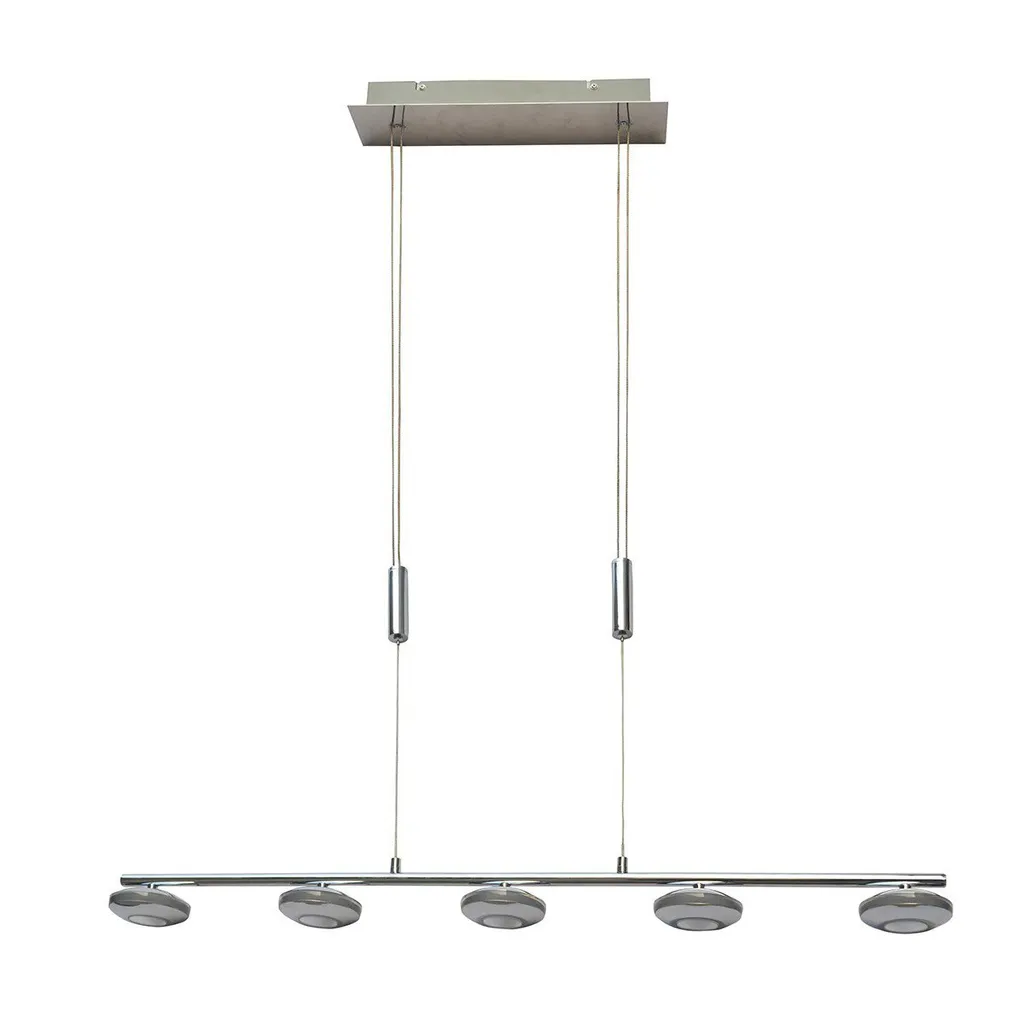 Italux Marley LED: Lampada a Sospensione Cromo HD-352ML-05-9051B CH