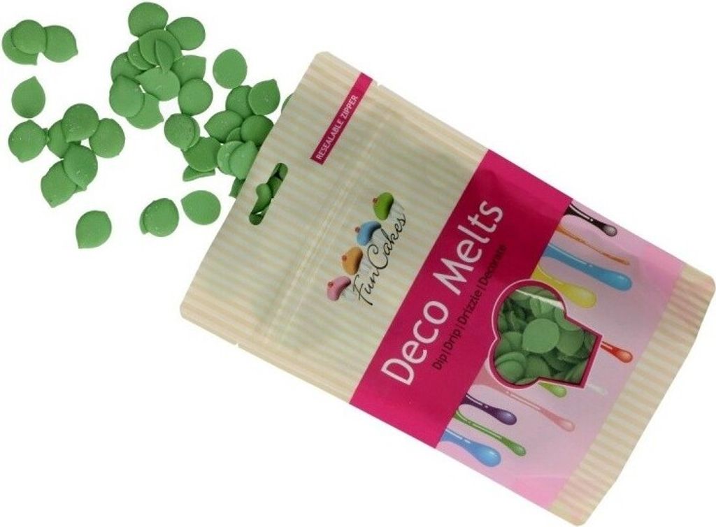 Funcakes Deco Melts - Green / Grün 250g Produktbild 4