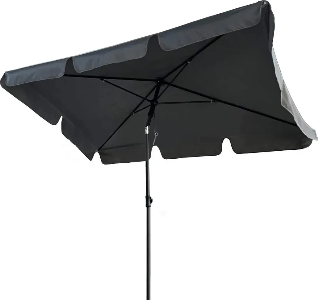 Akord Ombrellone da Giardino Floks Grigio 125x200 - Ombra e Relax