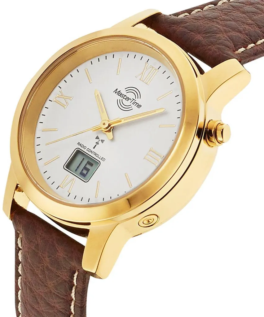 Master Time MTLA-10299-13L Orologio Classico Donna Pelle Marrone - 4