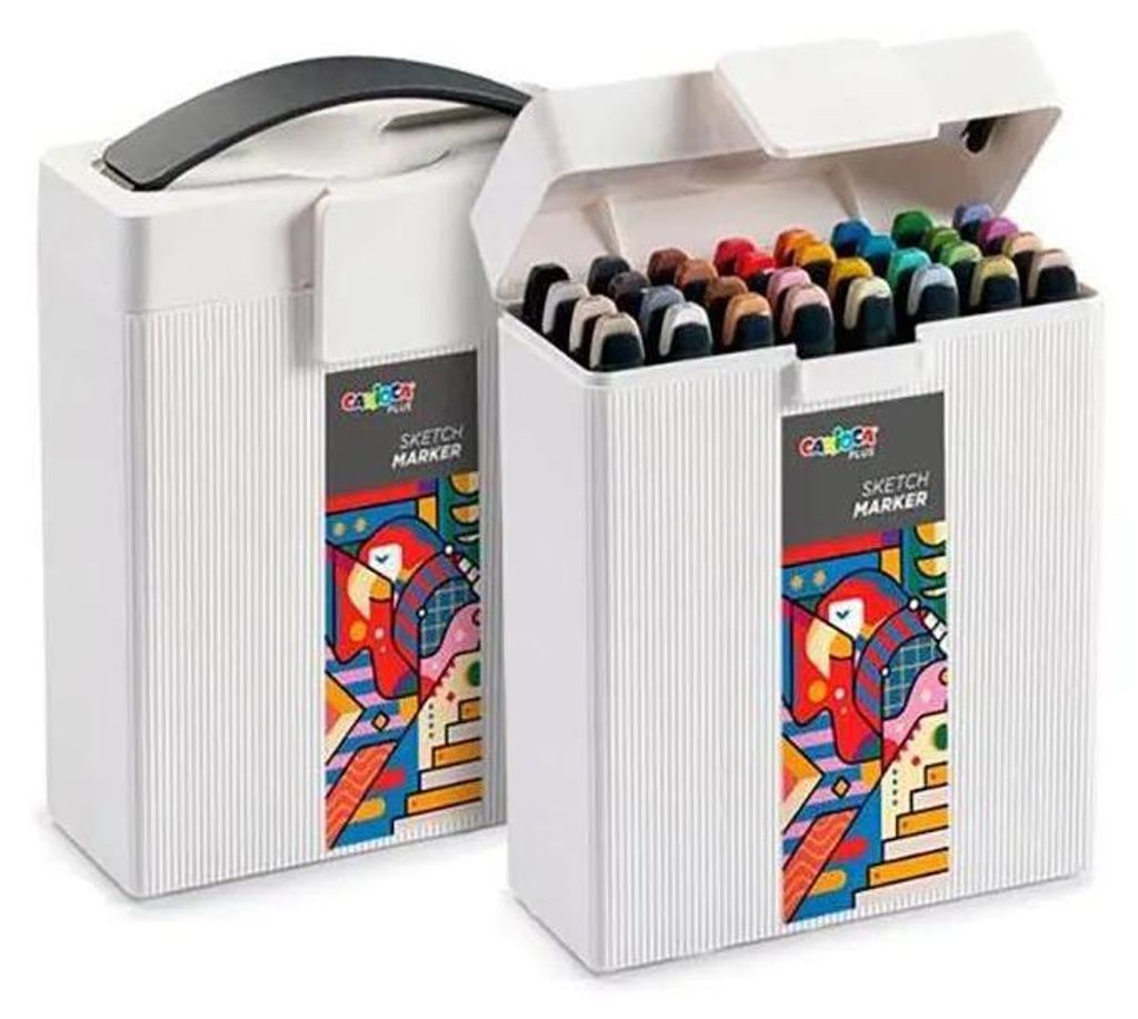 Carioca Sketch Marker Marker Mehrfarbig Kinder Mehrfarbig One Size