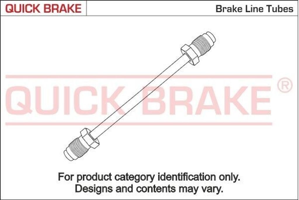 QUICK BRAKE CN-1350A-E Bremsleitung für FORD ESCORT IV Cabriolet (ALF) MONDEO II Kombi (BNP) ESCORT IV (GAF, AWF, ABFT) Escort V Schrägheck (GAL)