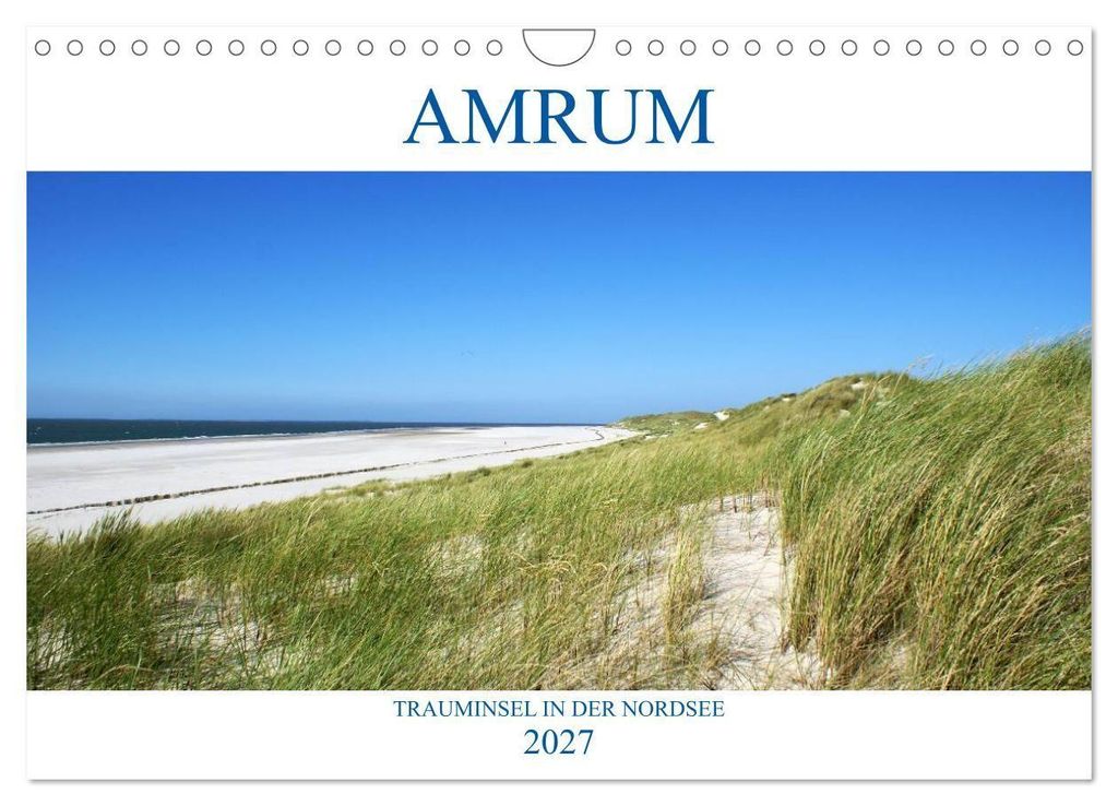 Amrum – Trauminsel in der Nordsee (Wandkalender 2027 DIN A4 Produktbild 