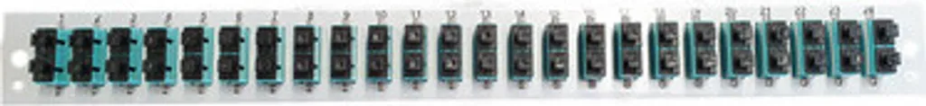 EFB-Elektronik Panneau 24 x SC Duplex OM3 Vertical Gris SB-FP-24SC-D-V-OM3