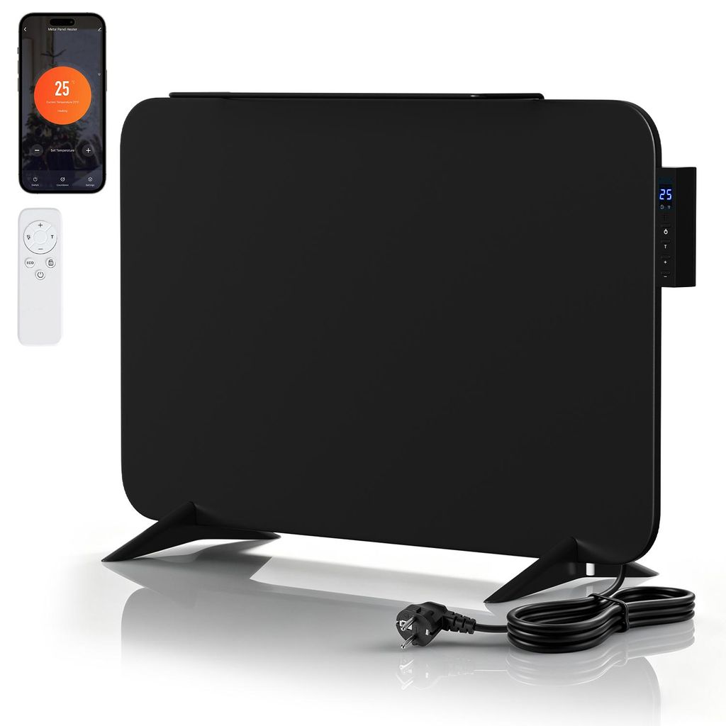 Chauffage infrarouge Vigevee 450W, noir, chauffage Image du produit 