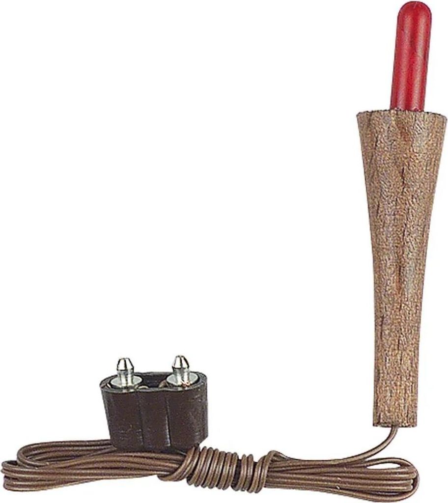 Puppenhaus Fackel Holz, für Krippen- und Modellbau