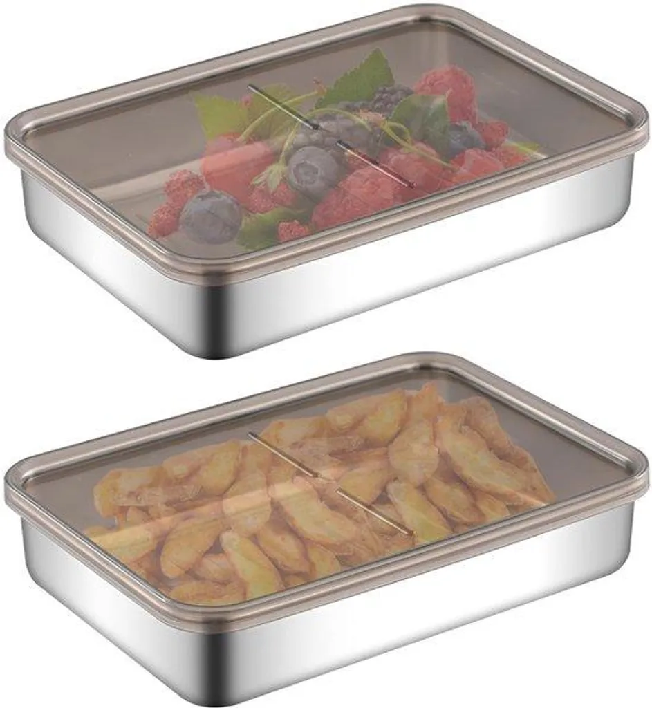 Dites adieu aux mauvaises odeurs avec ces Boîtes en Inox pour le Frigo