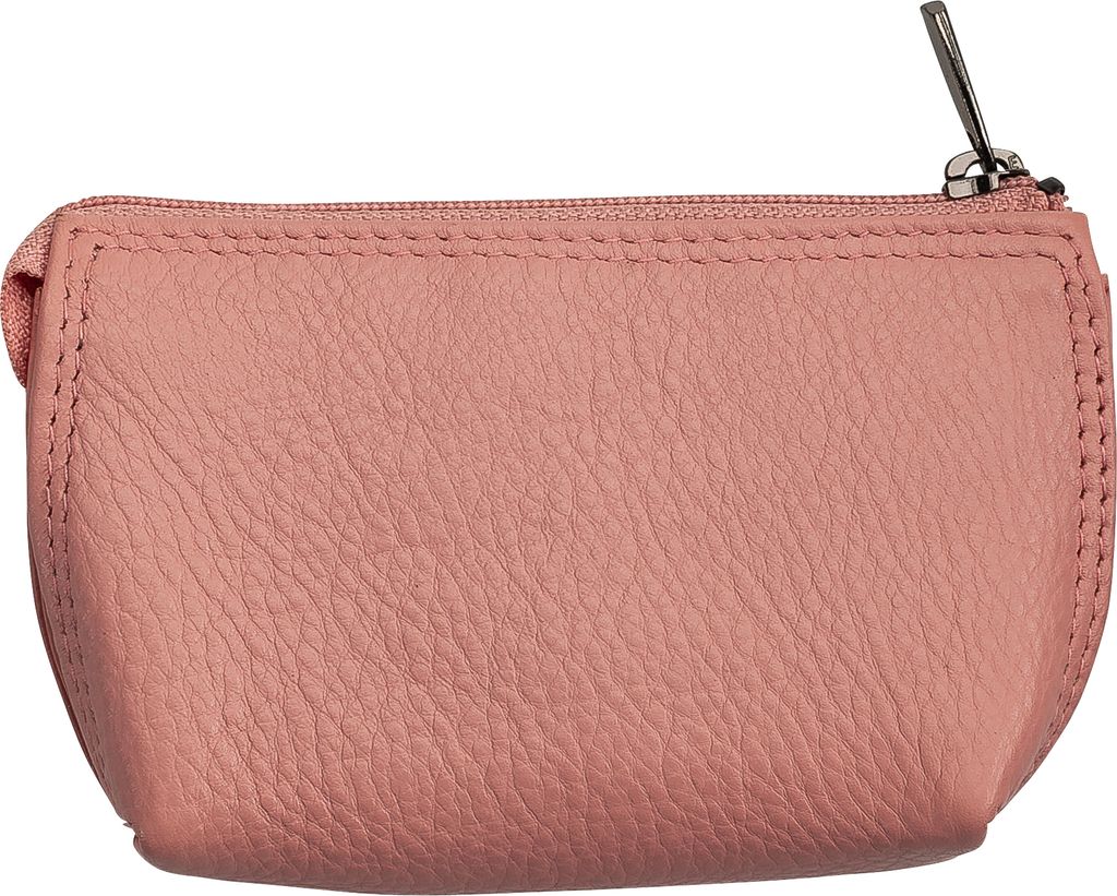 Josephine Osthoff - Schlüsseltui MAXX Schlüsseltasche Münztasche in Leder Echtleder mit Kreditkarten-RFID-Schutz Doppelnaht 1 Außentasche 1 Kar...