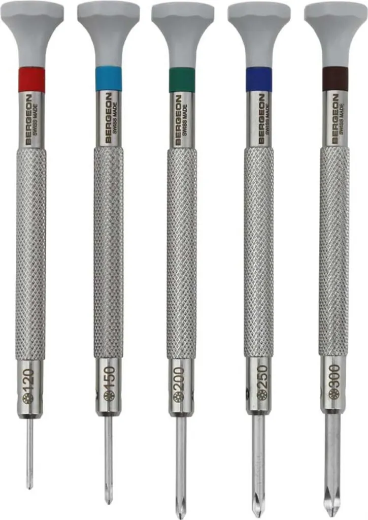 Tournevis Phillips Bergeon 30081-C-P05 Anti-Dérapage Vis Abîmées