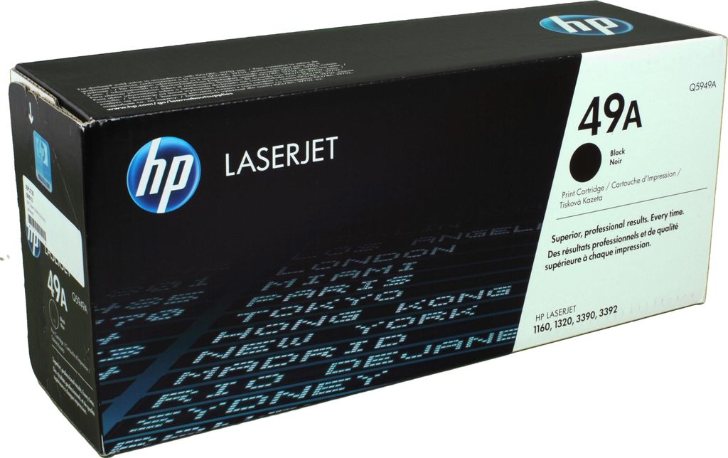 HP 49A Schwarz Original LaserJet Tonerkartusche, 2500 Produktbild 