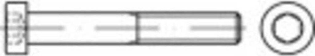 TOOLCRAFT 1068362 Zylinderschrauben M4 20 mm Innensechskant DIN 7984 Edelstahl A2 100 St.