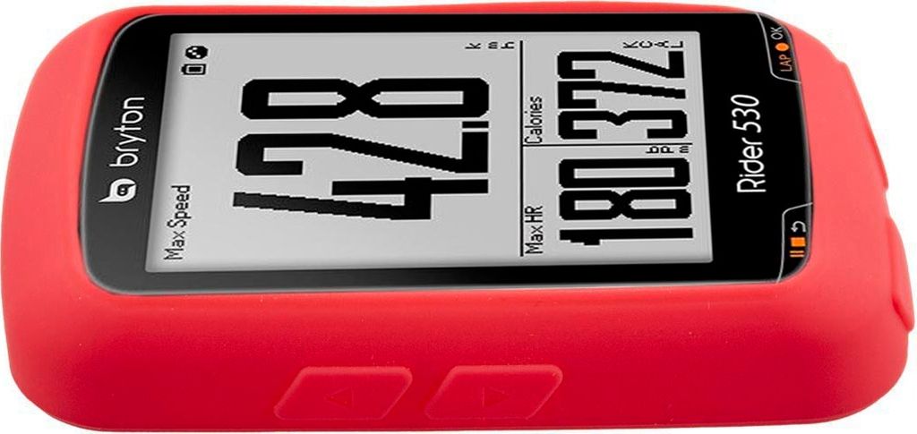 Coperchio in silicone per Bryton 530 rosso Immagine del prodotto 