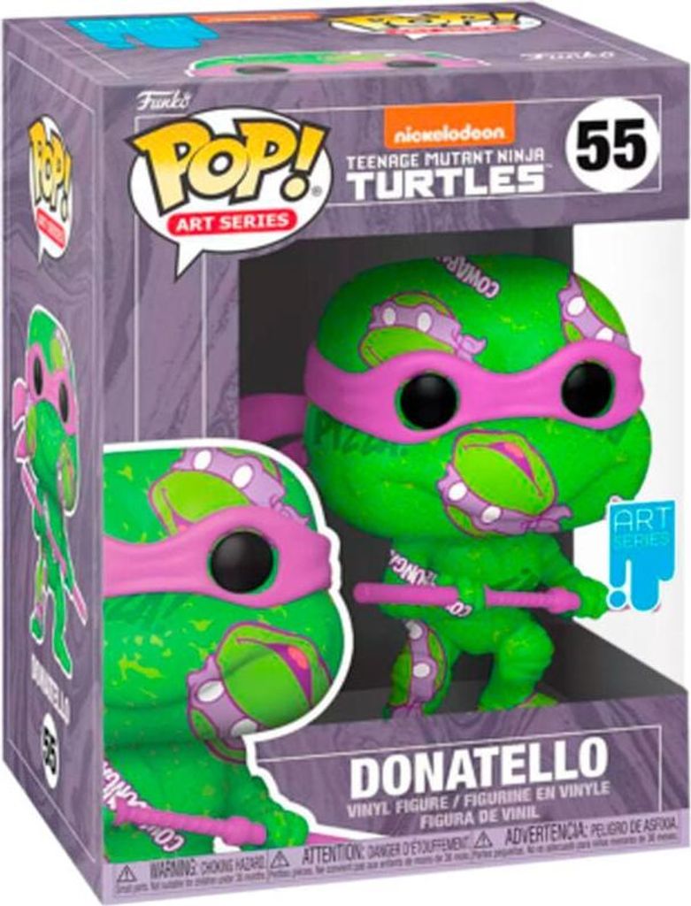 Ninja Turtles Donatello Figur mit exklusivem Koffer
