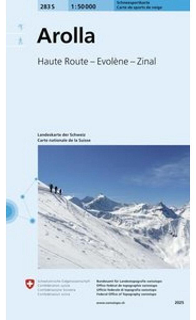 283S Arolla Schneesportkarte