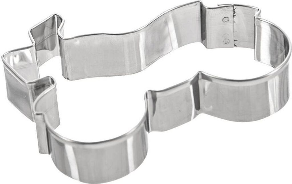Stampino per biscotti - acciaio inox - 11 cm - disegno a forma di