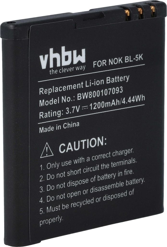 vhbw Akku kompatibel mit Bea-fon SL590, SL470, SL580, Produktbild 