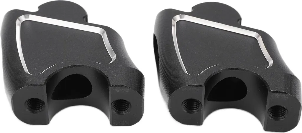 Réhausse guidon Rebel 500 CMX 300 1100 en aluminium CNC Noir Blanc