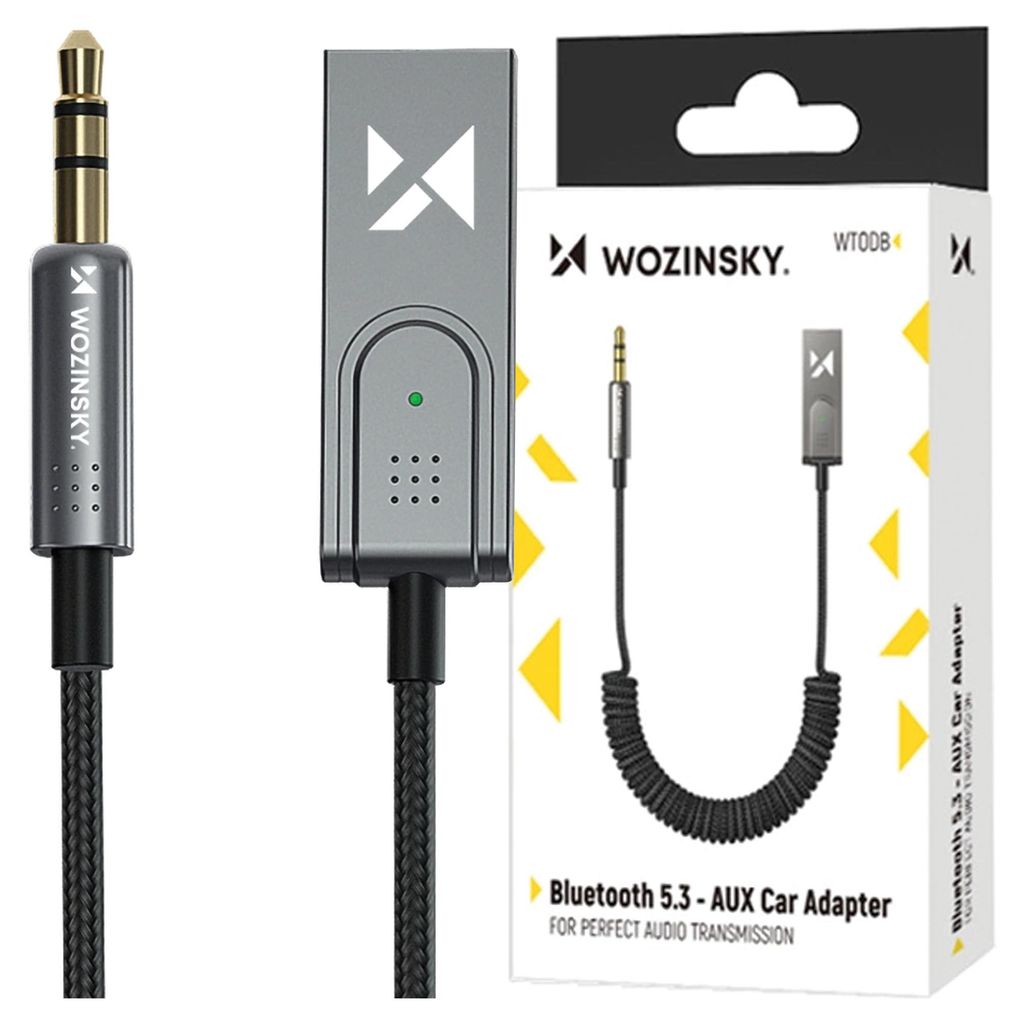 Wozinsky 5907769308383, 3.5mm, Stecker, USB Typ-A, Stecker, Produktbild 