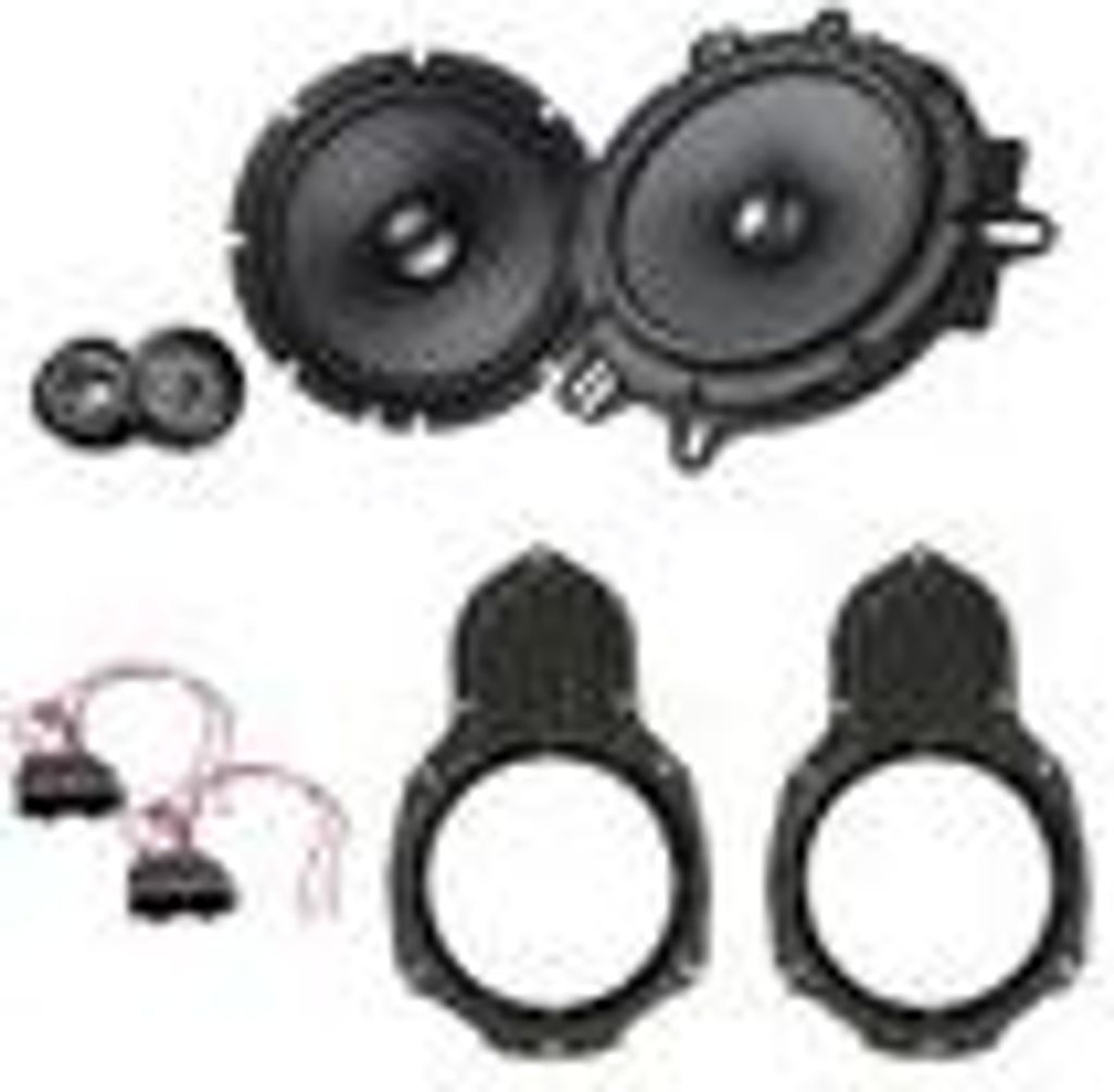 Pioneer TS-A1600C Lautsprecher Einbauset vorne passend für Passat B6 B7 3C CC