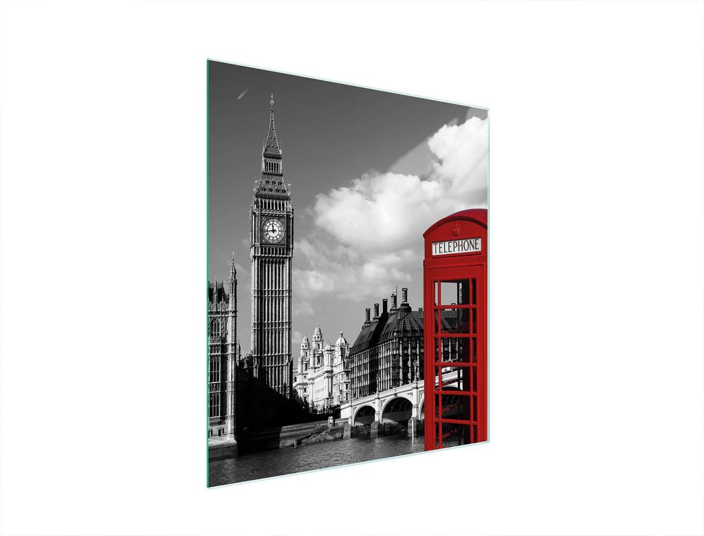 Glasschneidebrett 45x52 London
