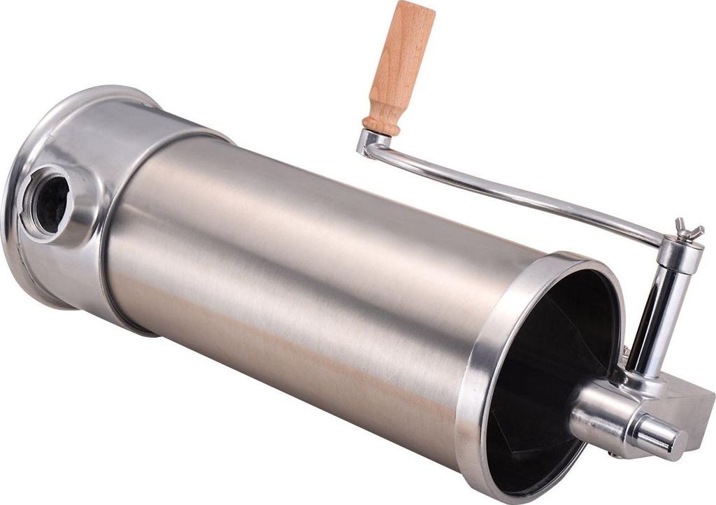 5 kg Edestahl Wurstfüller Wurstmaschine Wurstfüllmaschine inkl. 6 Füllrohre
