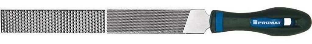 Feilraspel DIN 7261 L.200mm Q.20x5mm Hieb 1 2K-Ergo PROMAT