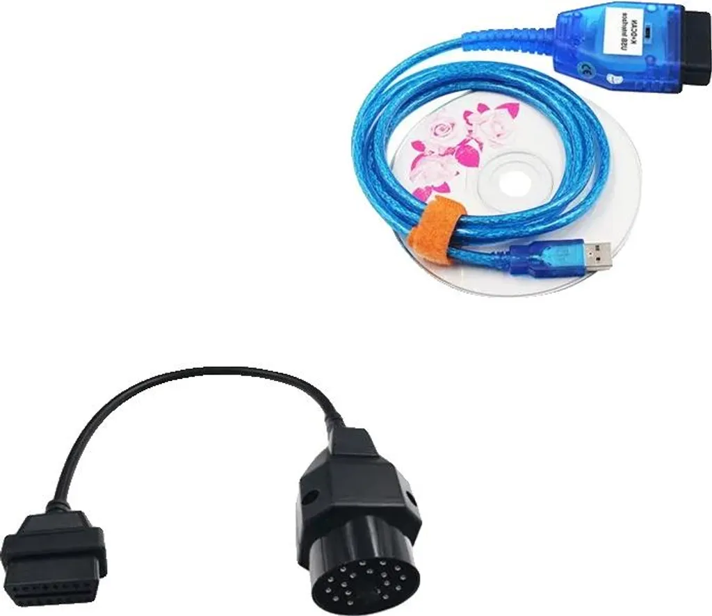 Réparer vos Codes Erreur avec le Câble OBDII K+DCAN FTDI et Adaptateur 20Pin