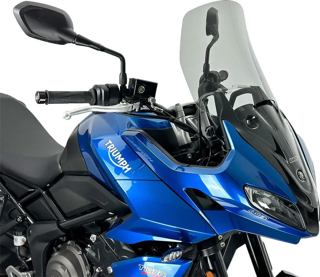 Bulle Wscrn Tour pour Triumph Tiger Sport Smoke - Protection Vent Haute