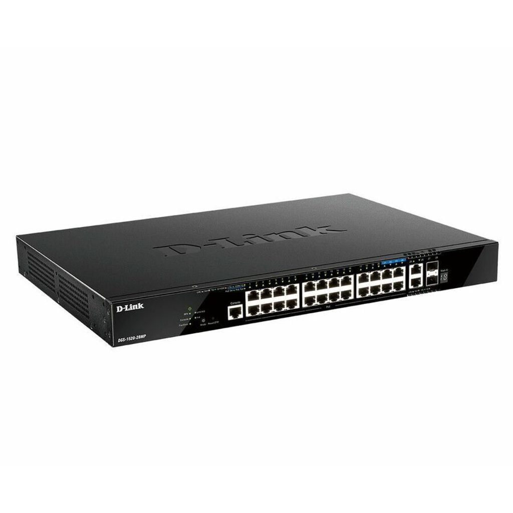 D-Link DGS-1520-28MP/E 28-Port Smart Managed PoE+ Gigabit Produktbild 