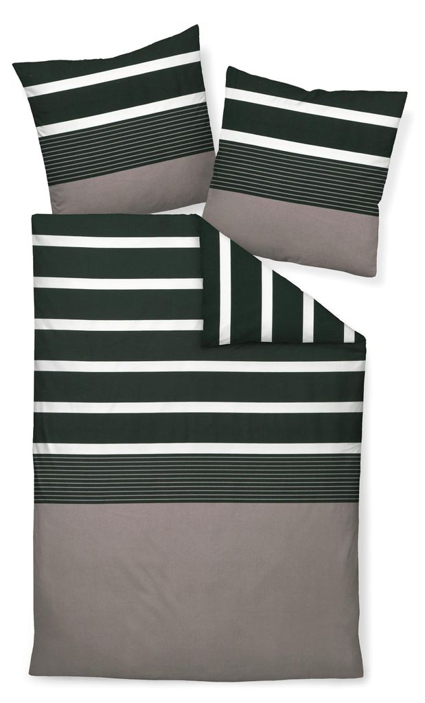 Janine  Mako-Satin Bettwäsche J. D. 8468 155x220+80x80cm Produktbild 