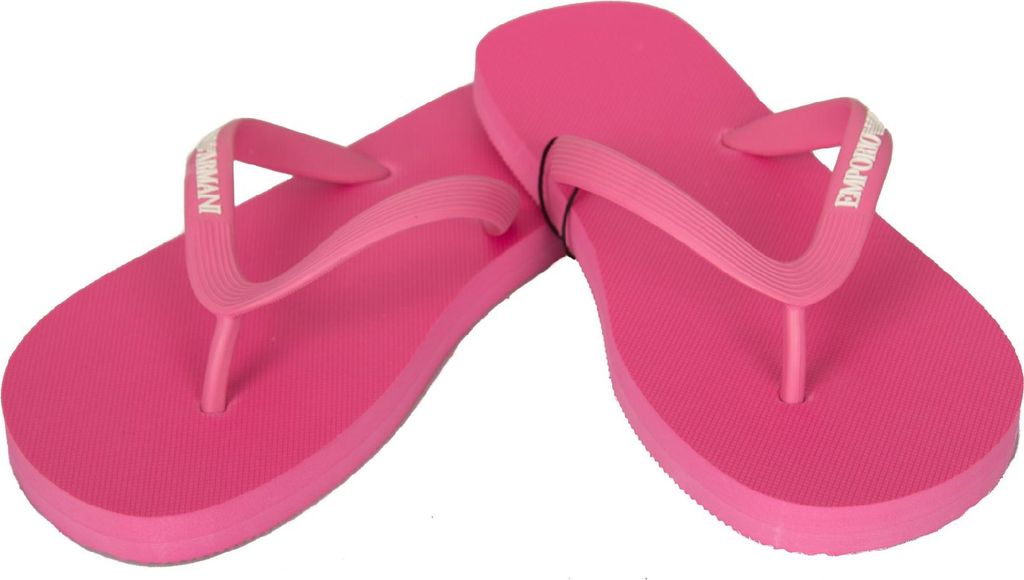 Flip Flop Damen Frau Meer Pool Beachwear EMPORIO ARMANI Artikel X3QS04 XL827 FLIP FLOP RUBBER + EVA, EU 38 - UK 5 - USA 5.5 - CN 242/86, Gomma 100%
