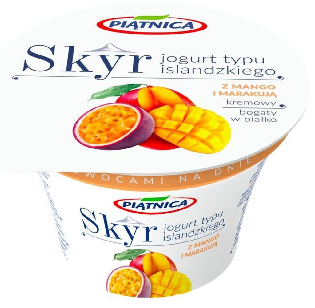 Piątnica Jogurt Skyr Mango Marakuja 150 g Zdjęcie produktu 