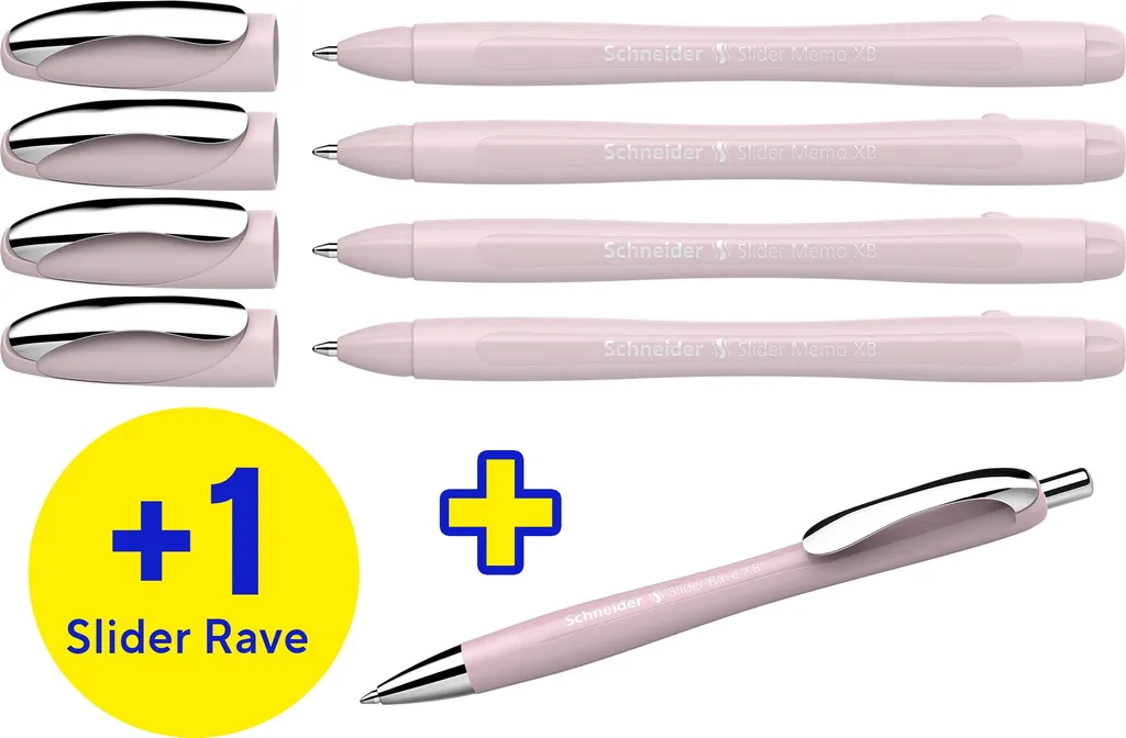 Affare Schneider Slider: 5 Penne Blu Viscoglide (4+1 GRATIS) - Prendi e Vai